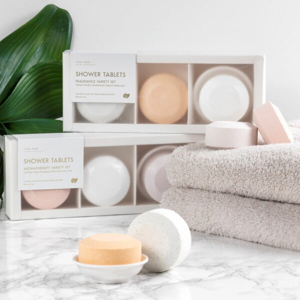 MultiUse Shower Tablets (Set of 3) Yuzu Soap