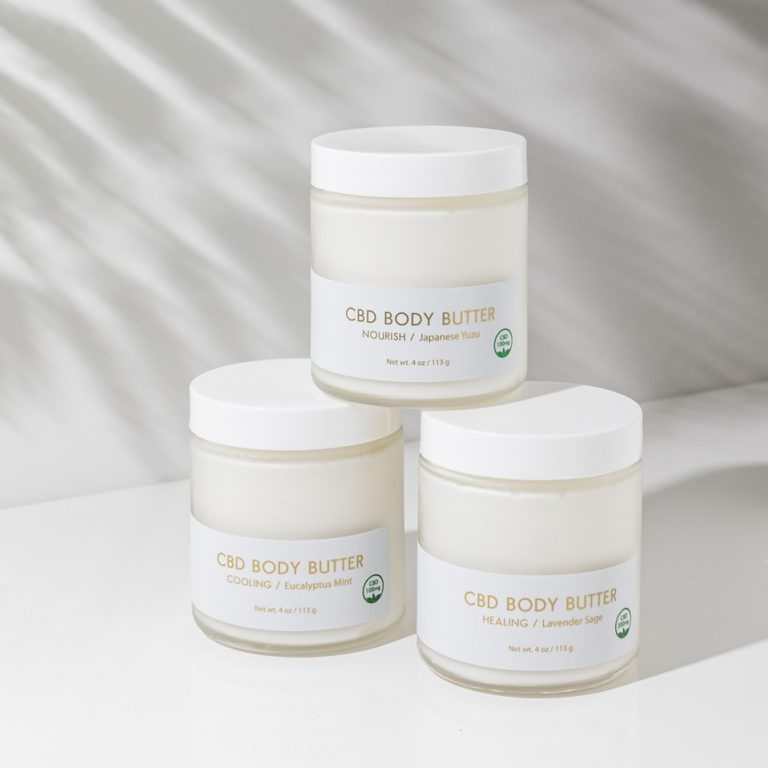 CBD Body Butter (100mg) Yuzu Soap