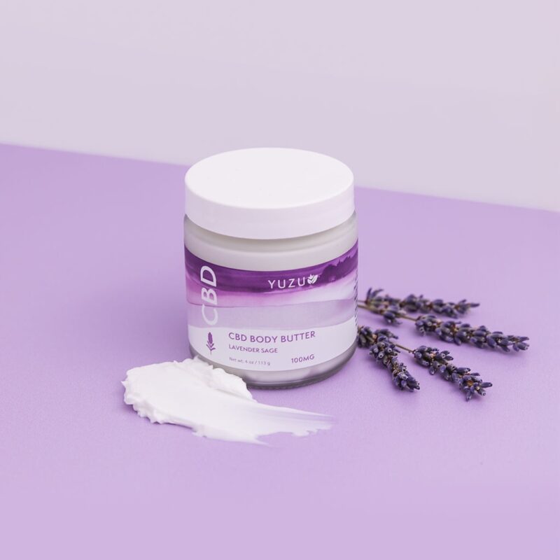 CBD Body Butter Lavender Sage