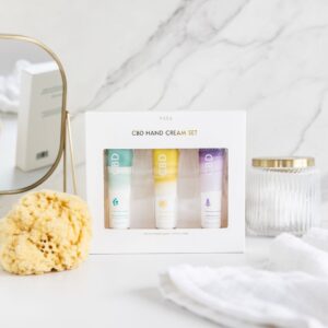 CBD Hand Cream Trio Set