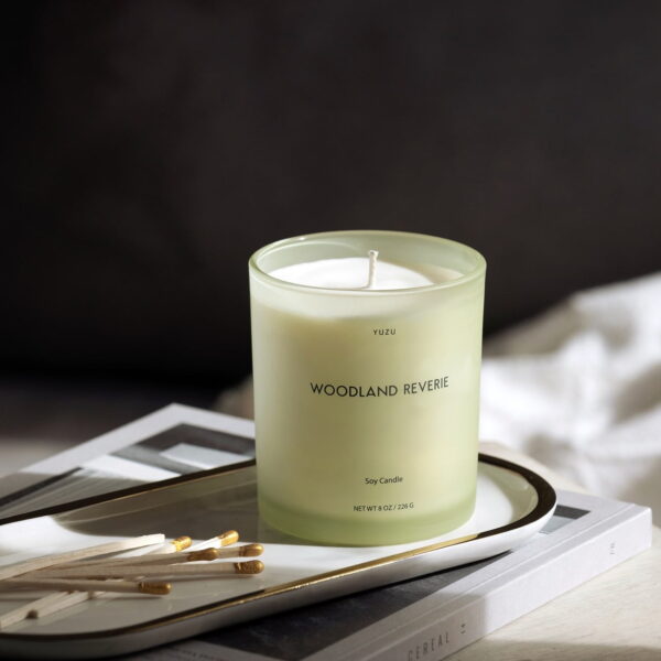 Woodland Reverie Glass Candle (2)