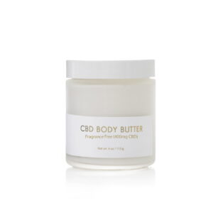 Extra Strength CBD Body Butter – Fragrance Free (400mg)