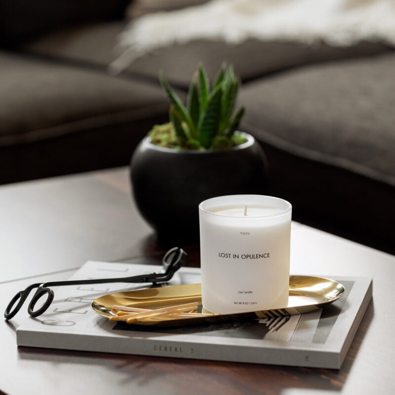 Lost in Opulence Glass Candle 3 1