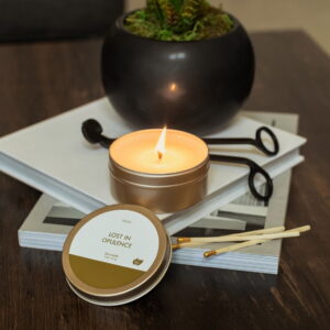 Tin Travel Candle Lost In Opulence