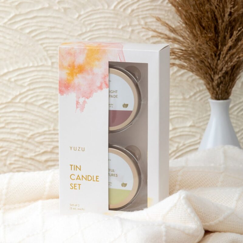 Tin Candle Gift Set 1