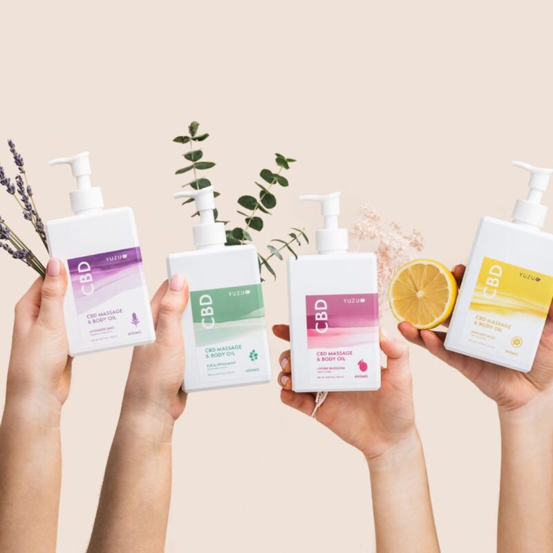 CBD Massage Body Oils