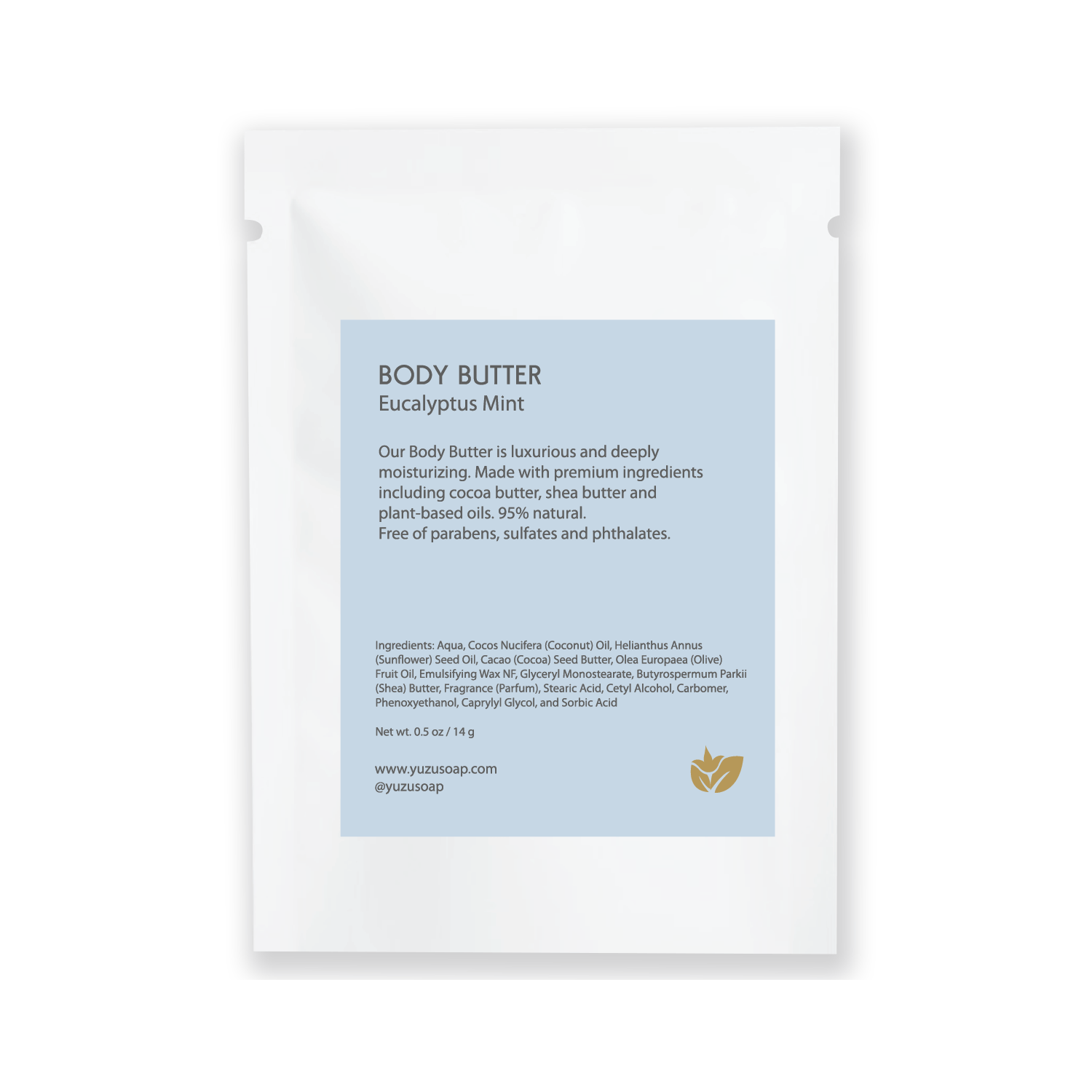 Body Butter Euc Mint Sample Packet 01