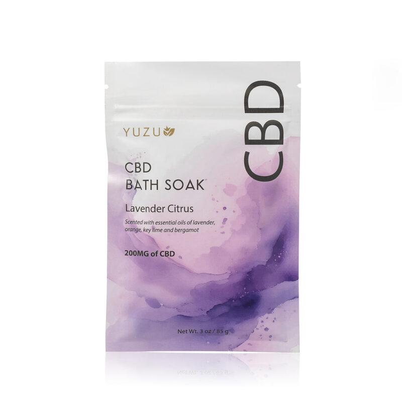 CBD Bath Soak Lavender Citrus