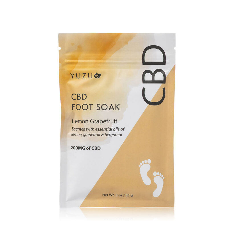 CBD Foot Soak Lemon Grapefruit
